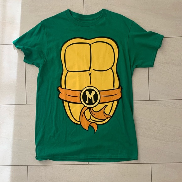 Teenage Mutant Ninja Turtles T-Shirt (Orange) - Picture 1 of 3